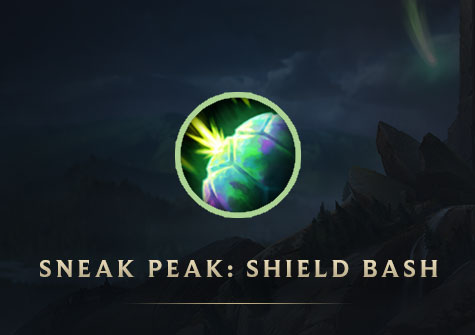 Pre-season 9 patch brings a new Resolve rune: Shield Bash